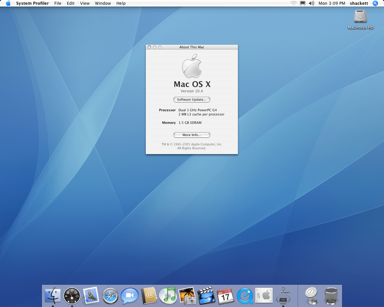 Mac Os X 10.4